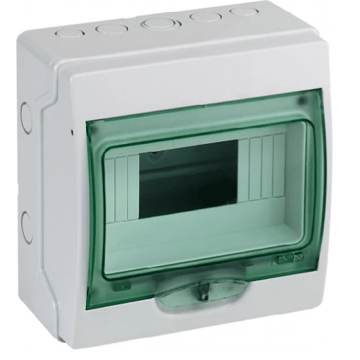 Schneider Electric Kaedra Mini installatiekast leeg 16 modules IP65 Kunststof 8 module